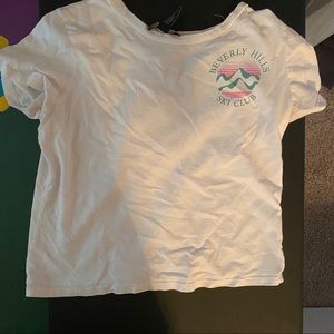 Tshirt with beach logo